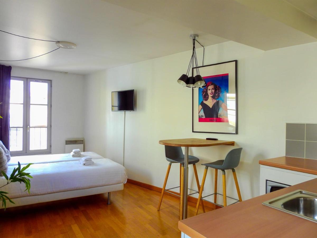 Charmant Studio Dans Un Immeuble Paris 5 Lägenhet Exteriör bild