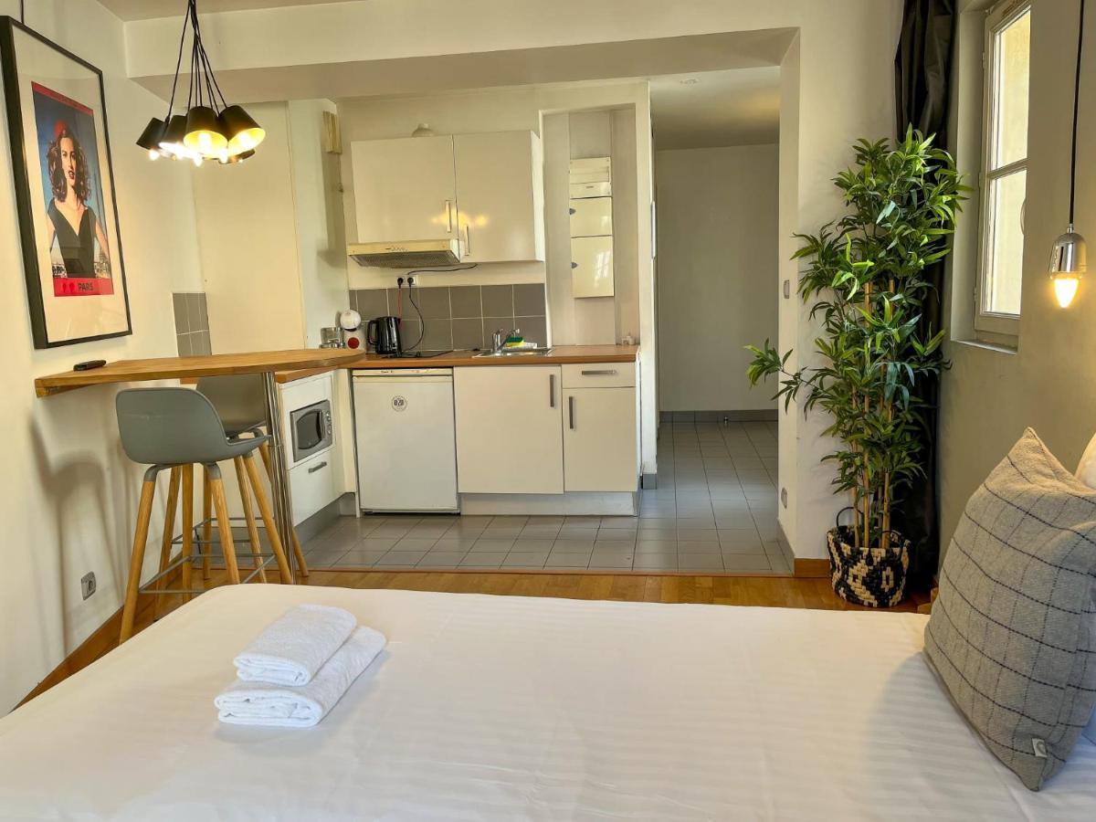 Charmant Studio Dans Un Immeuble Paris 5 Lägenhet Exteriör bild